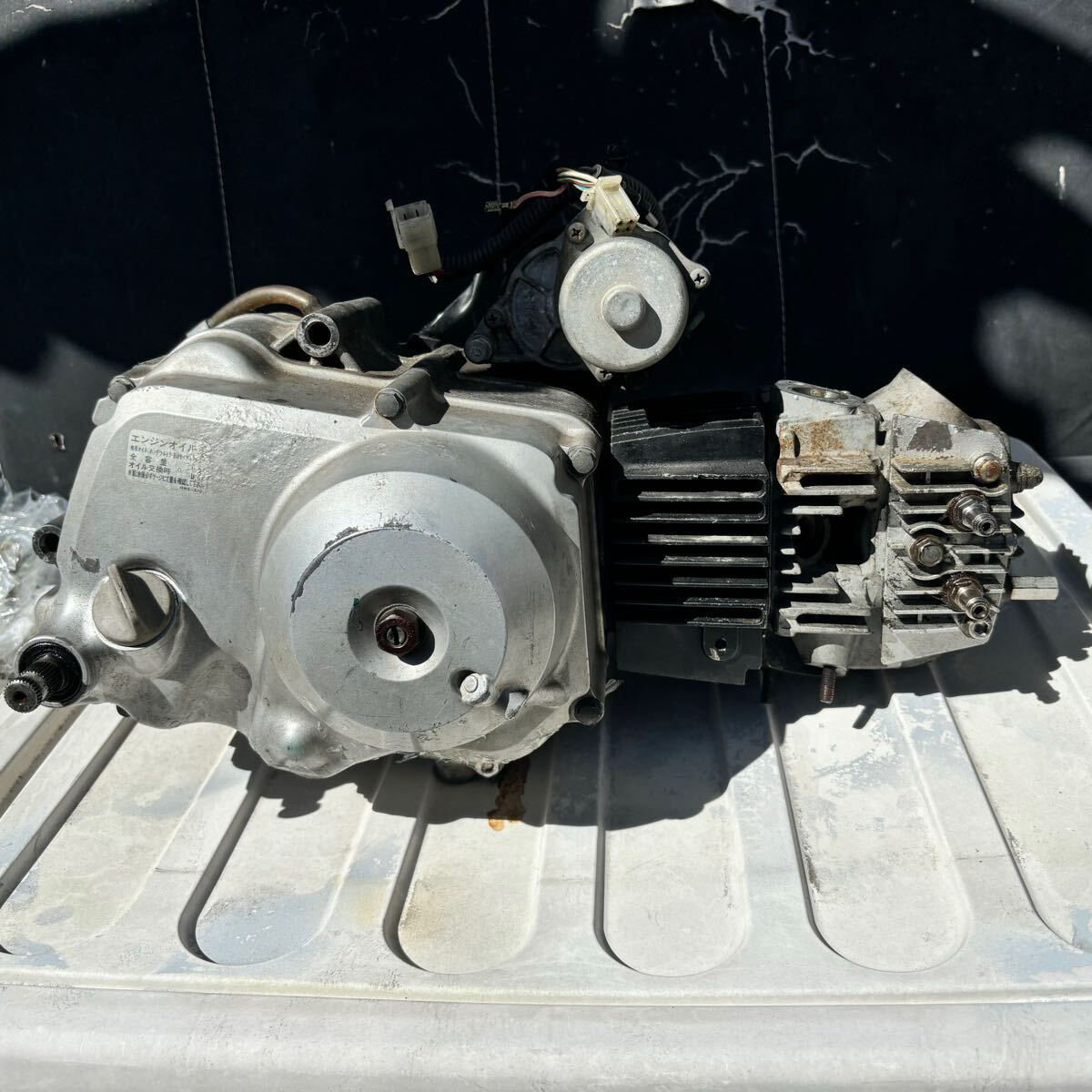 ホンダ モンキー ゴリラ ダックス スーパーカブ等 セル付き4速エンジン 97cc 12V 横型エンジン ライトチューン
