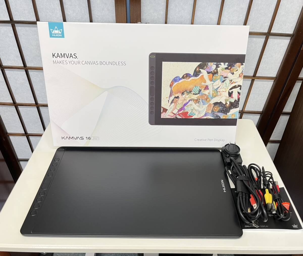 HUION New Arrival Kamvas 16(2021) Graphics Drawing Monitor