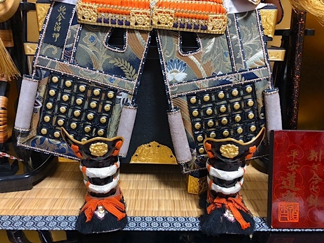 同梱不可 【総額約50万!】平安道斎作 大鎧 セット10号 純金箔 同梱不可 【総額約50万!】平安道斎作 大鎧 セット10号 純金箔
