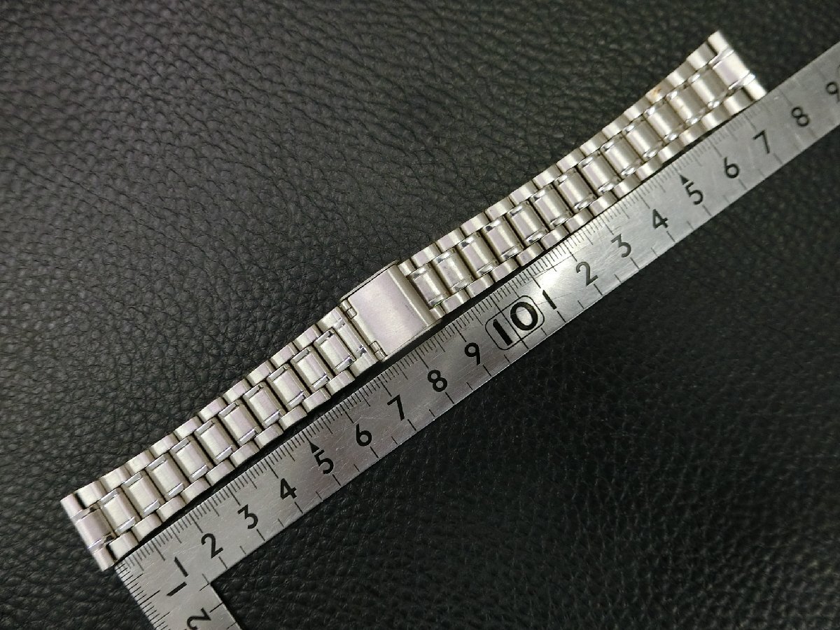 メーカー不明 汎用 ステンレス メンズ ブレス ブレス幅15.7-17.7mm ラグ幅17.7mm 長さ 調整式 管理No.42513