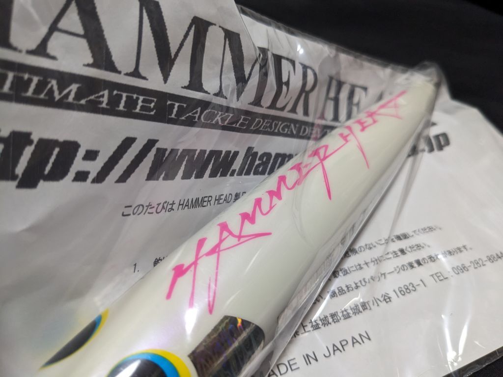 ハンマーヘッド シャラポア 250 スリム VT 約110g 56F パール ハンマーヘッド シャラポア 250 スリム VT 約110g 56F パール
