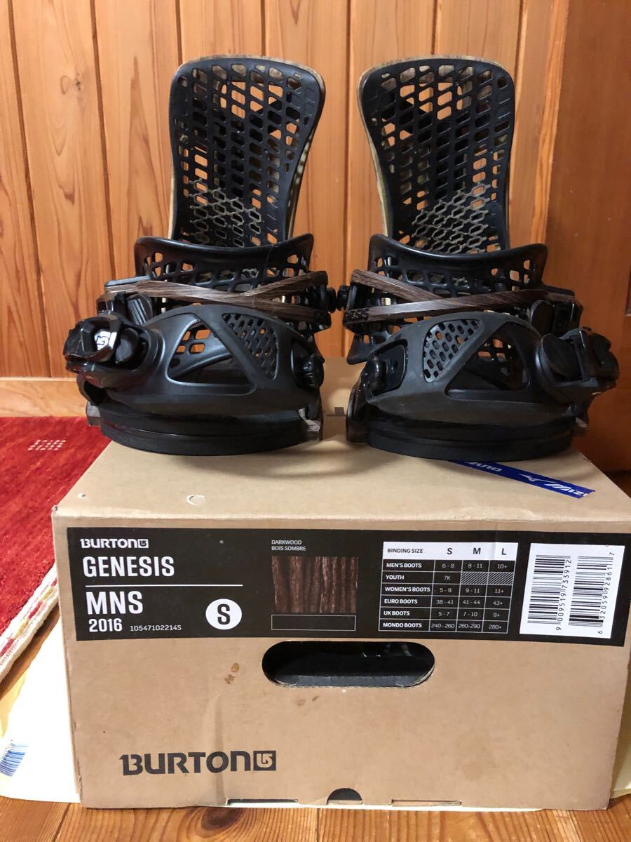 中古　Burton genesis sサイズ　2016モデル