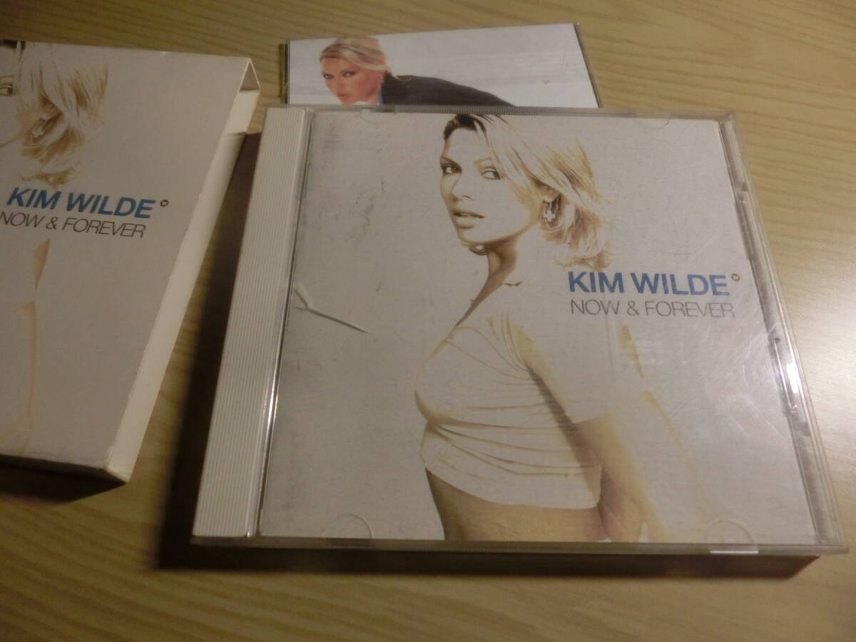 KIM WILD 日本盤 帯 obi 非売品 プロモ PROMO SAMPLE CD 初版 NOW & FOEEVER with promo postcards