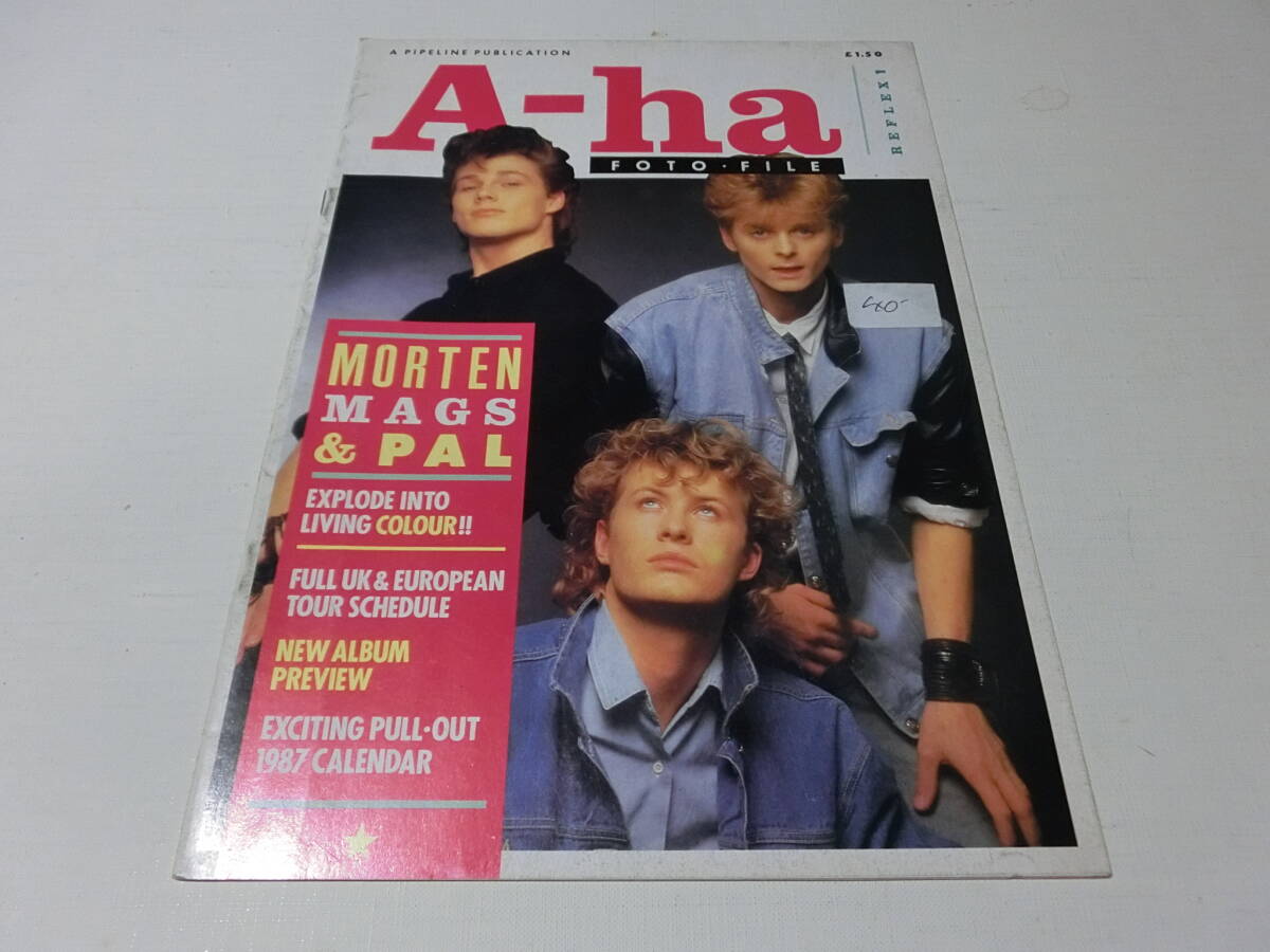 a-ha 雑誌 写真集 / A-HA FOTO FILE 23P / Morten Harket モートン・ハルケット Pal Waaktaar SAVOY Magne F Mags Furuholmen