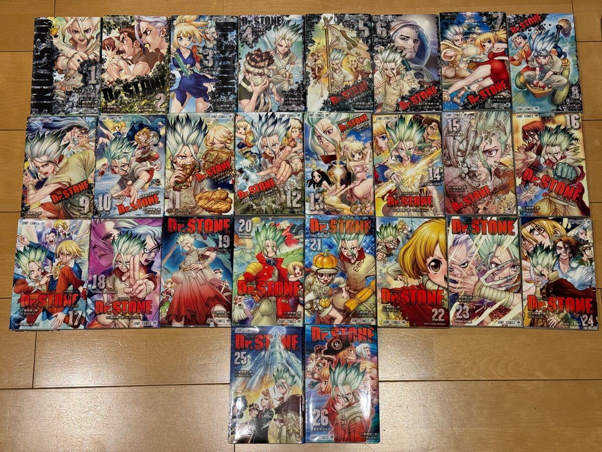 Dr.STONE ドクターストーン 26巻セット 稲垣理一郎 Boichi Dr.STONE ドクターストーン 26巻セット 稲垣理一郎 Boichi