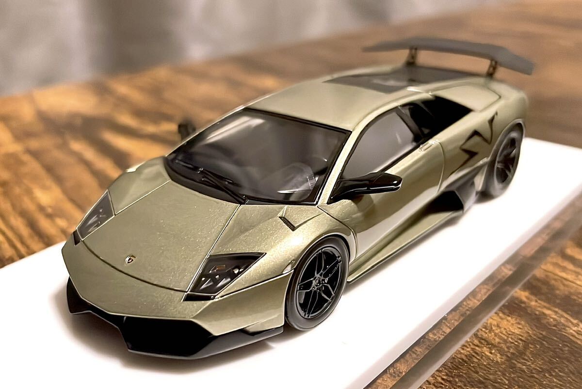 MAKE UP EIDOLON 1/43 Lamborghini Murcilago LP670-4 SV ヴェルデドラコ　メイクアップ アイドロン