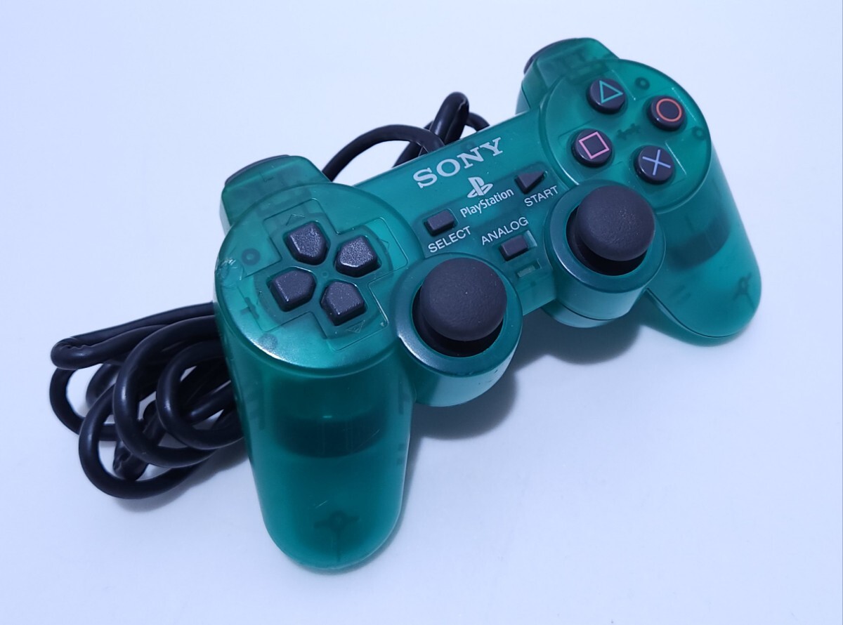動作品 SONY ソニー プレイステーション2 PS2 コントローラ デュアルショック 動作確認済み SCPH-10010 希少品(A-30)