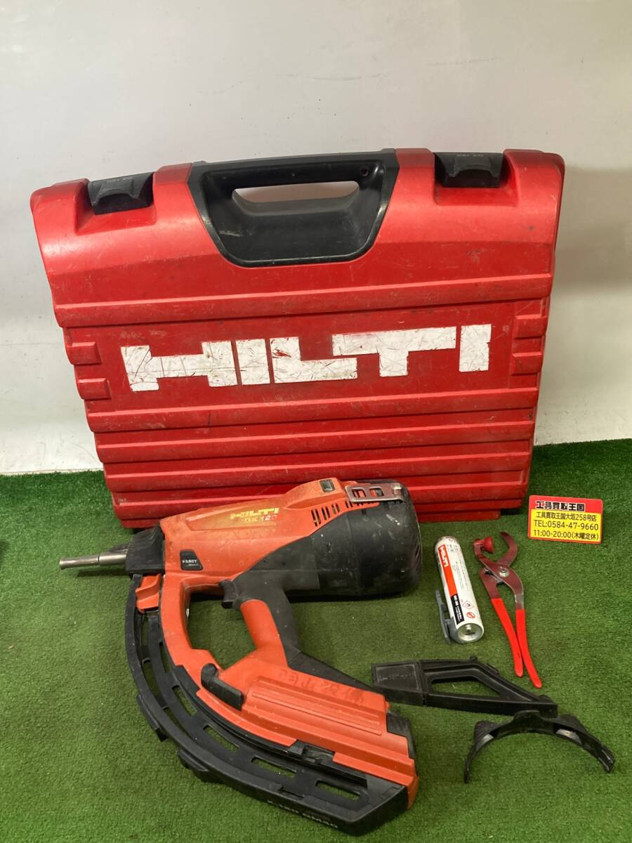 【中古品】★HILTI(ヒルティ) 電気・機械設備用 ガス式鋲打機 GX120 ITVHW38CQO0M