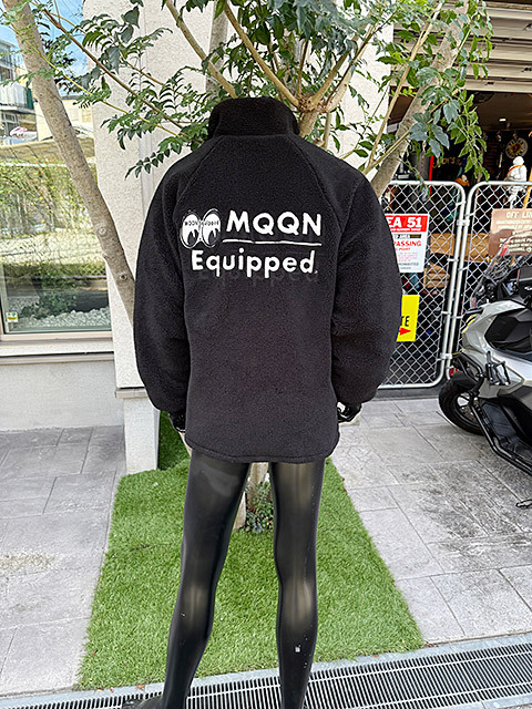 ムーンイクイップド　ボア　コーチジャケット　（ブラック）?。∕サイズ）　ムーンアイズ　ユニセックス