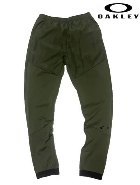 ◆D209 新品 オークリー OAKLEY ウインドパンツ 【L】トレーニングパンツ 撥水保温機能 ハイブリッド素材 テーパード