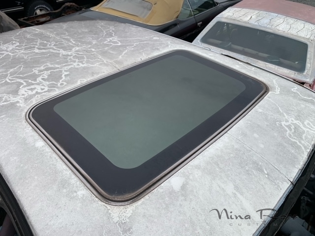 93 94 95 96 キャデラック ブロアム 純正サンルーフASSY ヘッドライナー セット ムーンルーフ 中古_画像1