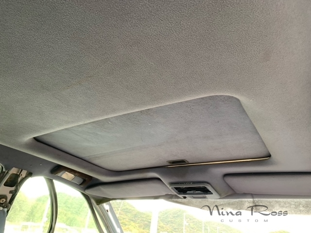 93 94 95 96 キャデラック ブロアム 純正サンルーフASSY ヘッドライナー セット ムーンルーフ 中古_画像3