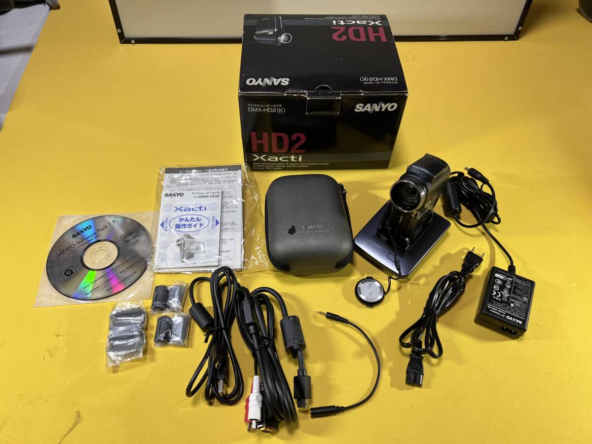 ジャンク扱い 欠品あり SANYO サンヨー Xacti DMX-HD2 デジタルビデオ
