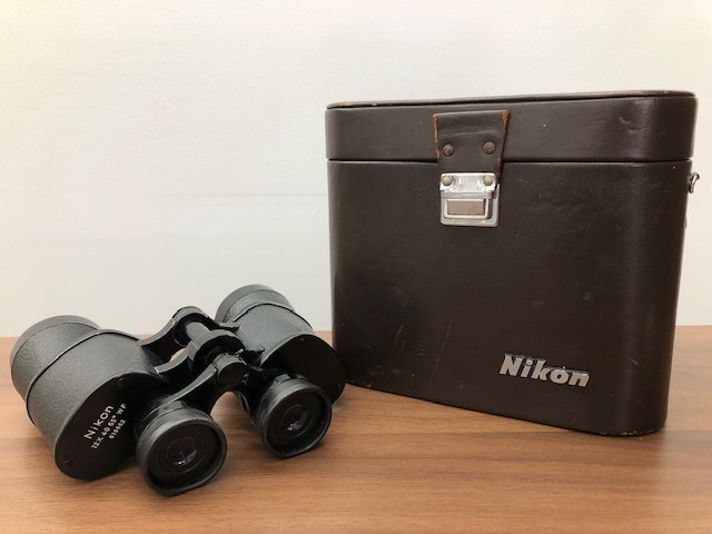 ★Nikon ニコン 双眼鏡 12×40 5.5°WF ケース付き★ 現状品 ヴィンテージ ◇15300