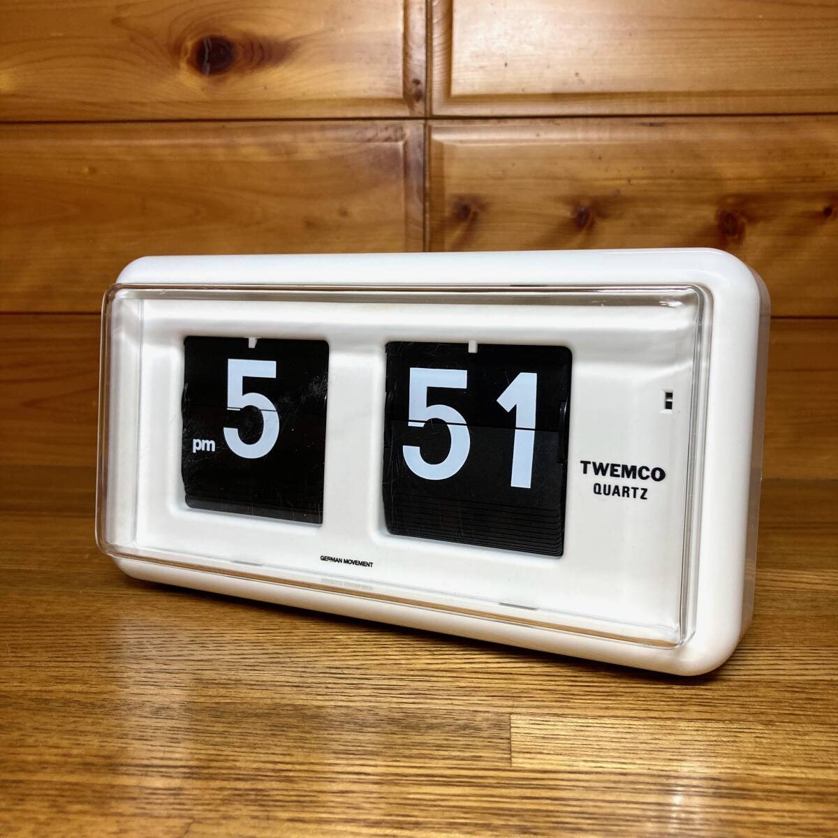 即決 送料無料 TWEMCO トゥエンコ パタパタ時計 QT-30 置き時計 即決 送料無料 TWEMCO トゥエンコ パタパタ時計 QT-30 置き時計