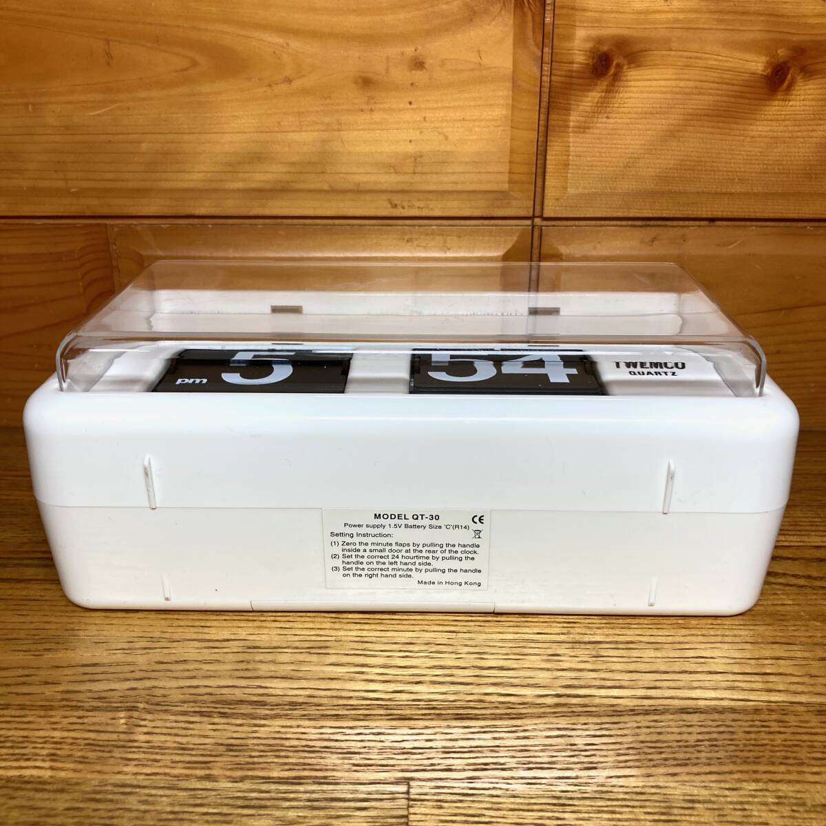 即決 送料無料 TWEMCO トゥエンコ パタパタ時計 QT-30 置き時計 即決 送料無料 TWEMCO トゥエンコ パタパタ時計 QT-30 置き時計