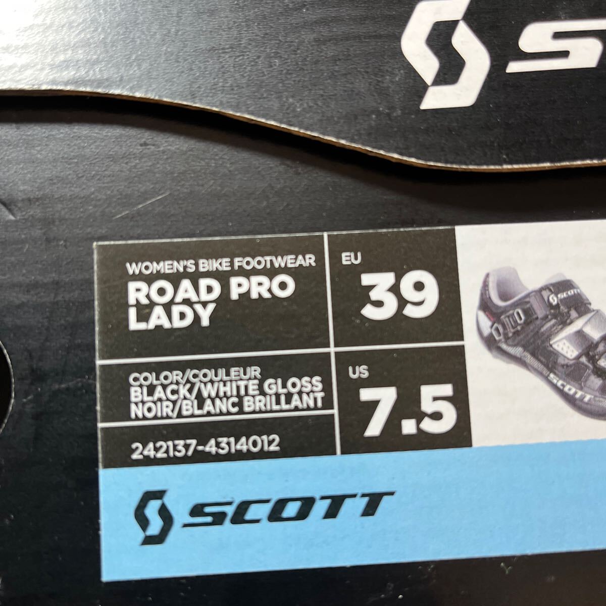 スコット ロードバイクシューズ ロードプロレディ 24.5センチ スコット ロードバイクシューズ ロードプロレディ 24.5センチ