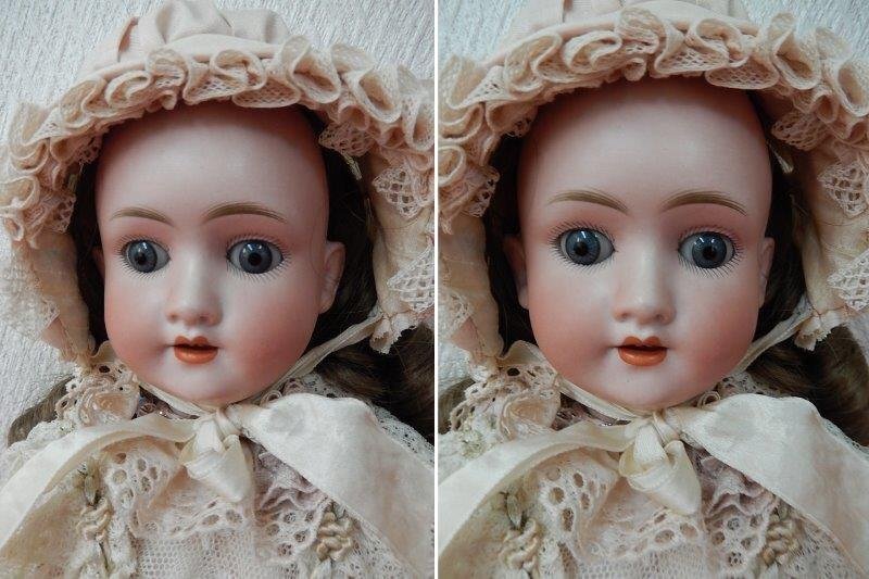 KH Germany 古そうなビスクドール 0929W12G KH Germany 古そうなビスクドール 0929W12G