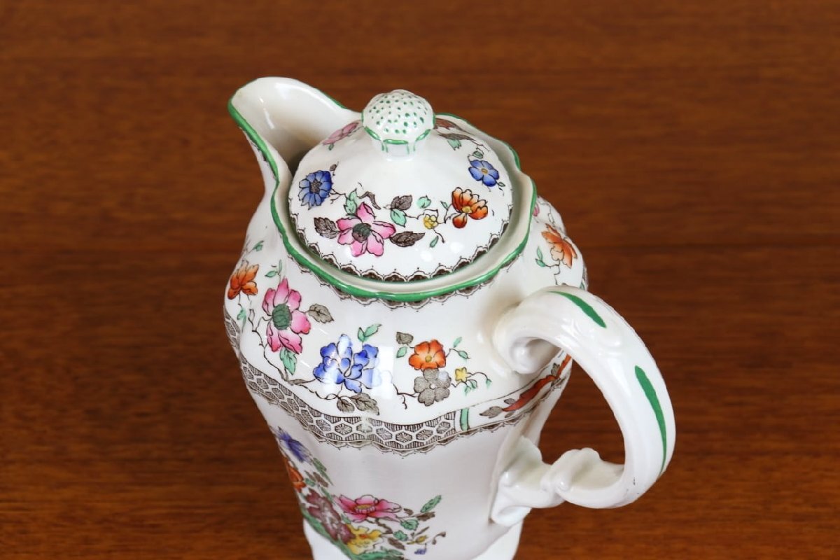 1800年初期 古伊万里 色絵写し C&S ◇ オールド スポード