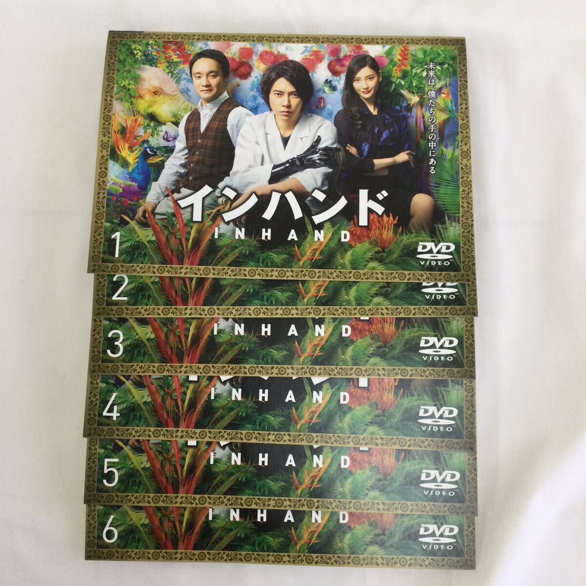 金日1円スタート インハンド　全6巻　レンタル落ち　DVD 中古品　ケースなし　ジャケット付き