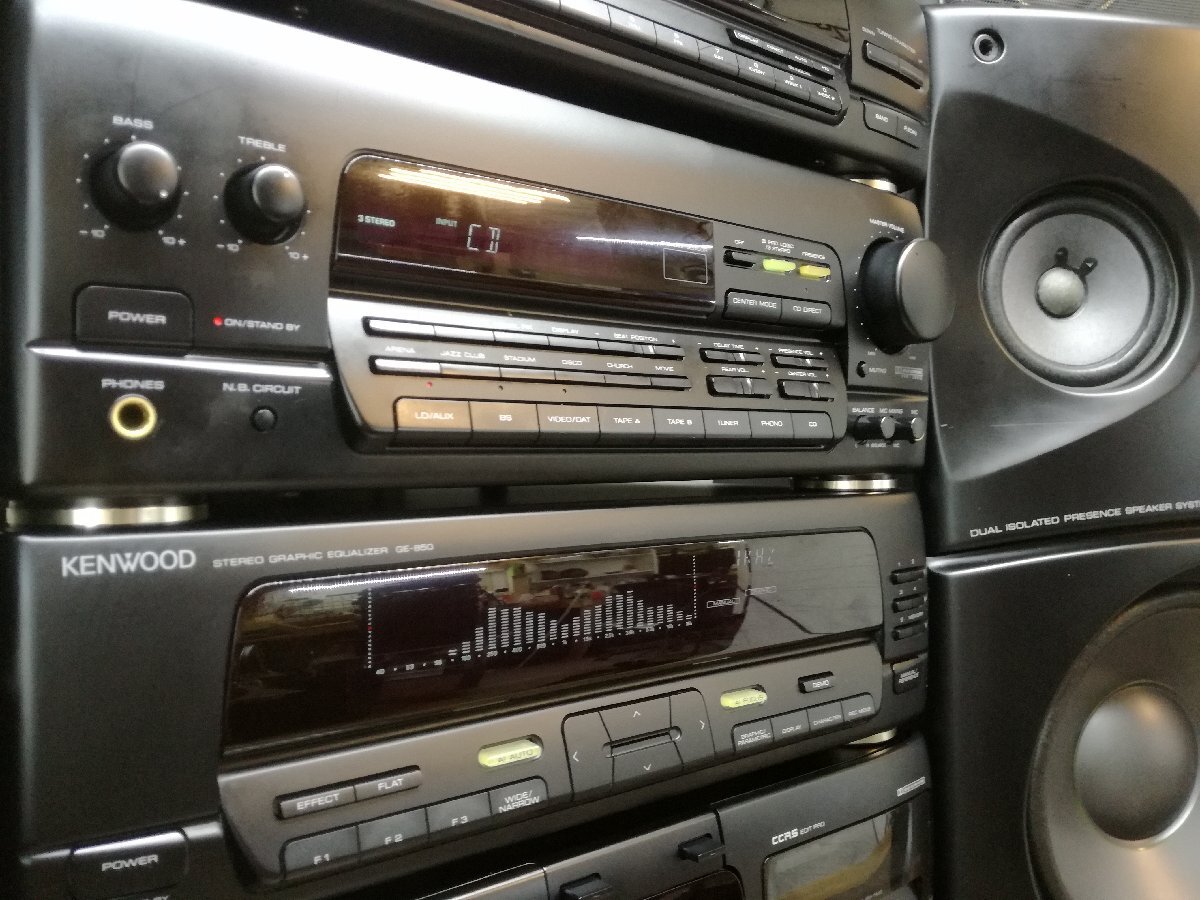 KENWOOD ROXY L5 AVアンプ バブルコンポ リモコン付き - アンプ KENWOOD ROXY L5 AVアンプ バブルコンポ リモコン付き - アンプ