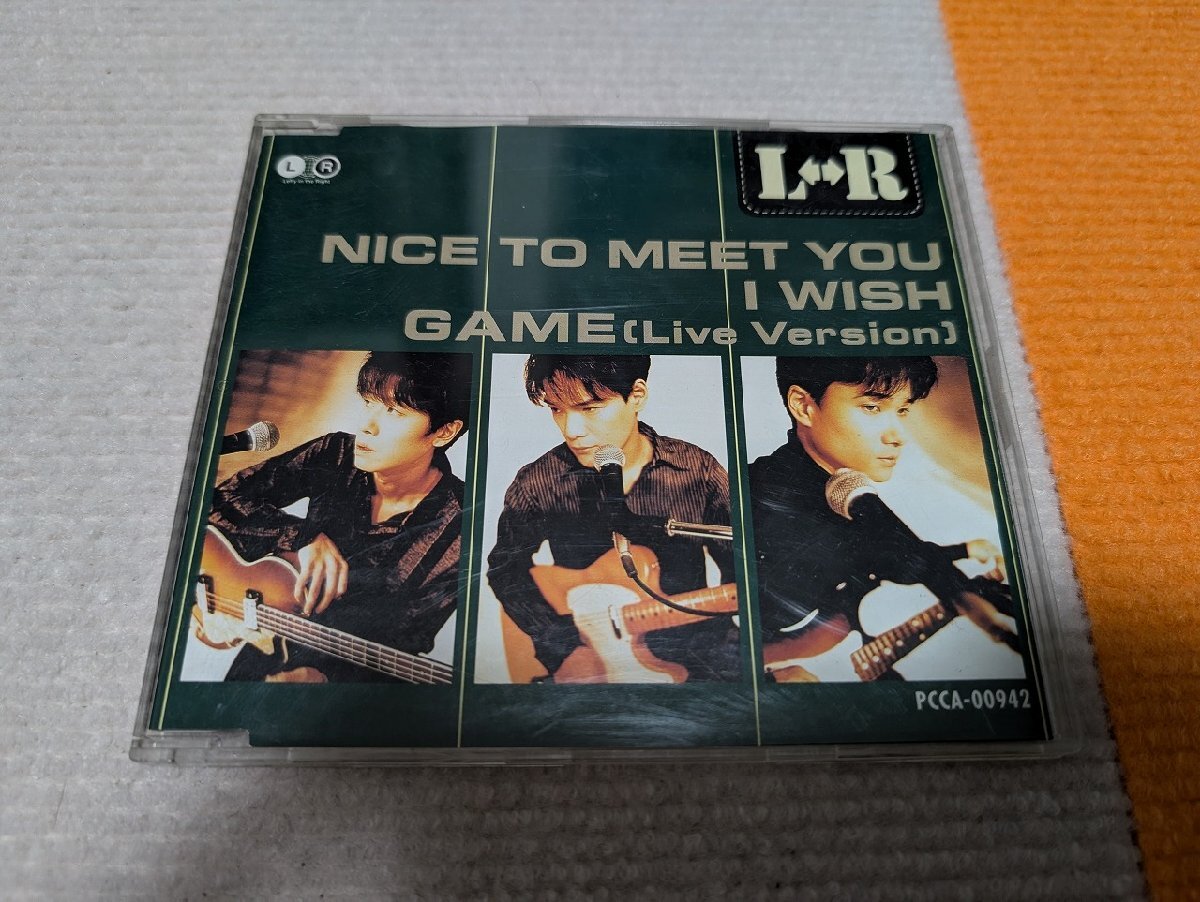 3点以上で送料無料!!■CD/邦楽/PONY CANYON/PCCA-00942/LR/NICE TOM MEET YOU/I WISH/24CD6HK_画像1
