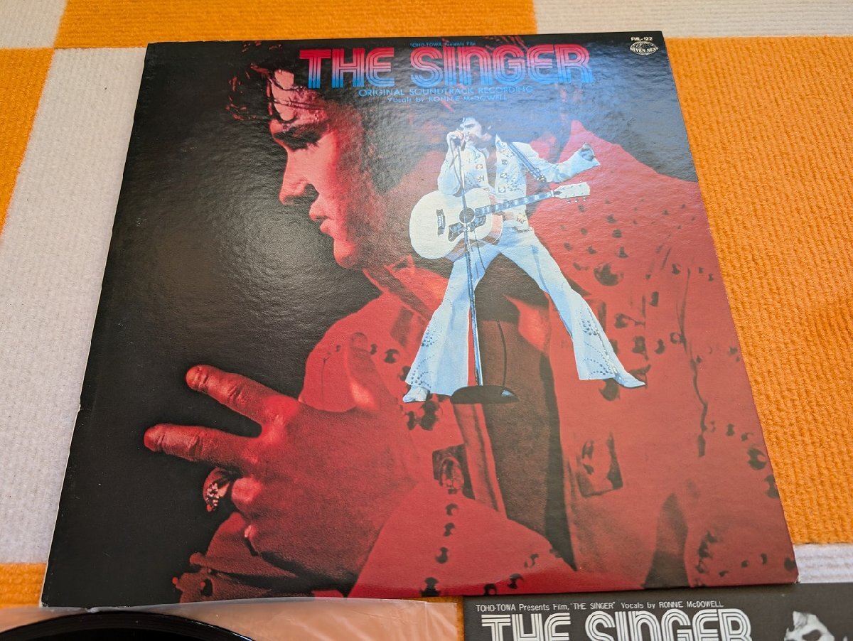 【ハイブリッド洗浄】レコード/TOWA /FML-122/THE SINGER/ORIGINAL SOUNDTRACK/RONNIE McDOWELL/見本盤/【3点以上で送料無料!! 】NE18LP6