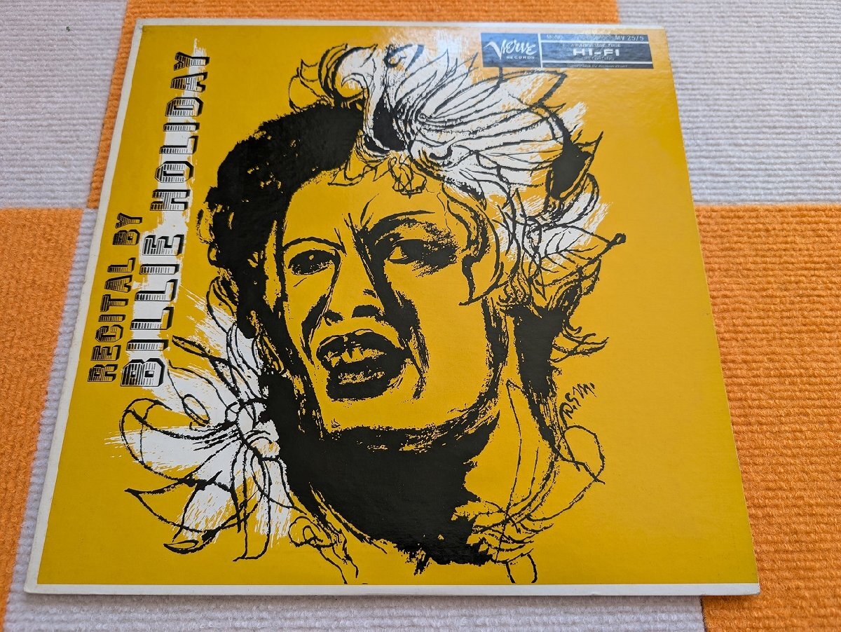 【ハイブリッド洗浄】レコード/JAZZ/VERVE/MV2575/RECITAL BY BILLIE HOLIDAY/ビリー・ホリデイ/見本盤/【3点以上で送料無料!! 】NE2LP2