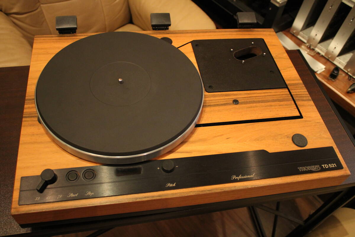 Thorens TD521 完動品　アームレス