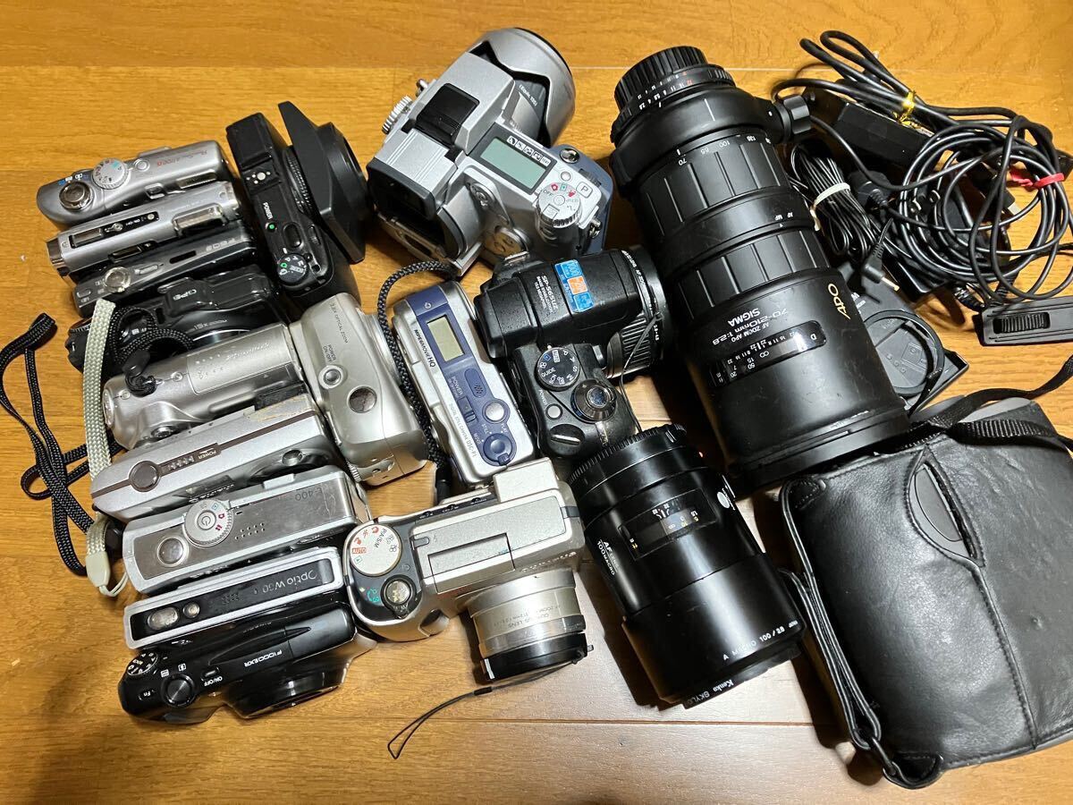 デジカメ コンデジ ジャンク まとめ Finepix F601 F1000 GR デジカメ コンデジ ジャンク まとめ Finepix F601 F1000 GR