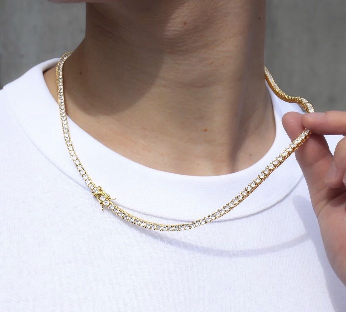 最高級品質 ヒップホップ ストリート テニス ネックレス 最高級品質 ヒップホップ ストリート テニス ネックレス