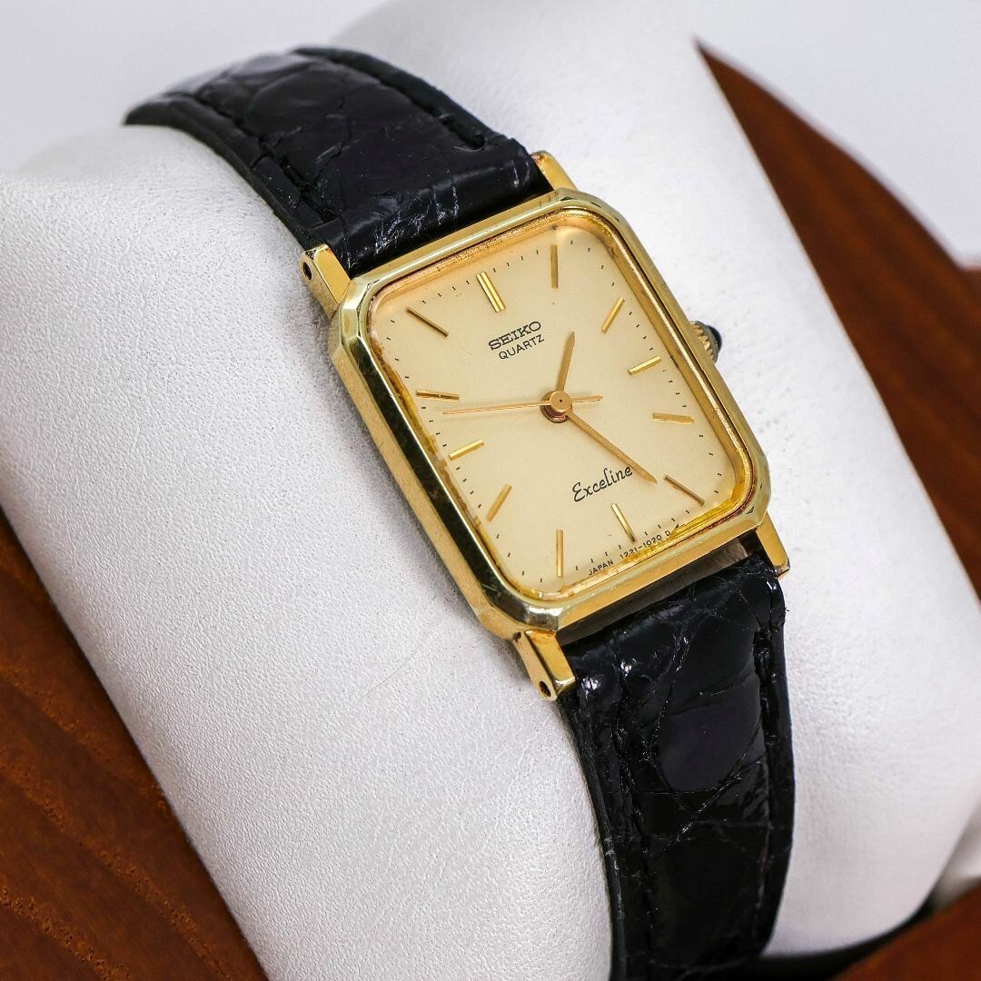 稼働 SEIKO EXCELINE 腕時計 SGP30 レディース 新品電池 u 稼働 SEIKO EXCELINE 腕時計 SGP30 レディース 新品電池 u