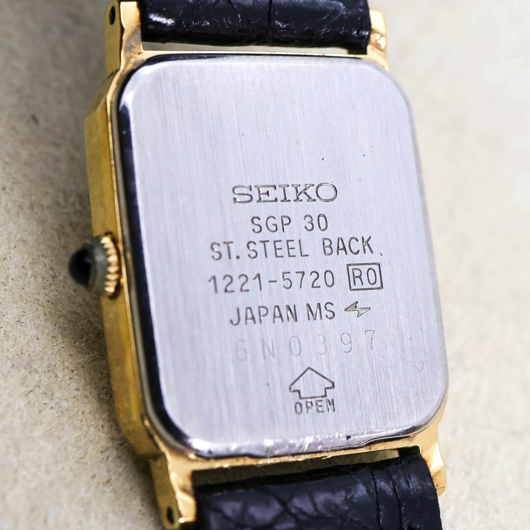稼働 SEIKO EXCELINE 腕時計 SGP30 レディース 新品電池 u 稼働 SEIKO EXCELINE 腕時計 SGP30 レディース 新品電池 u
