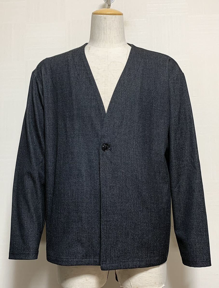 未使用:LIFE & WORK DESIGN.ストレッチ ジャージ セットアップ スーツ M(ビジカジ/肩52幅56丈67W74-80股下68/AOKI/パジャマスーツ/ships)