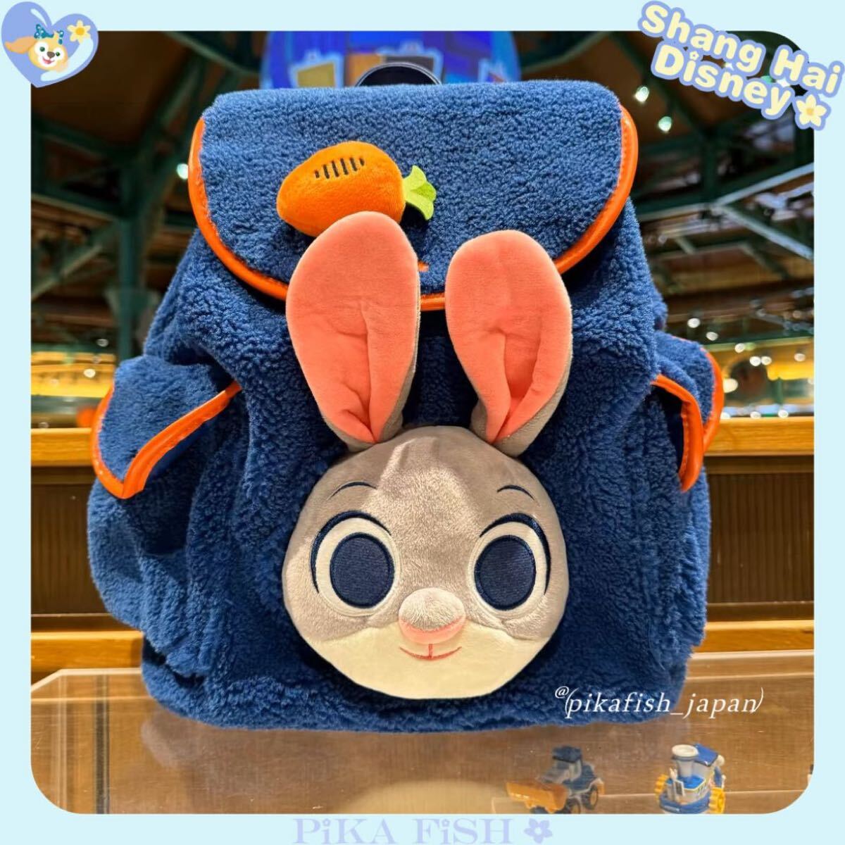 現地購入 正規品】ジュディ ズートピア リュック バッグパック 現地購入 正規品】ジュディ ズートピア リュック バッグパック