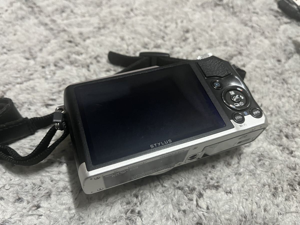 オリンパス コンパクトデジタルカメラSH-3 ブラック シルバーボディ　ジャンク OLYMPUS オリンパス SH-3 デジタルカメラ ジャンク