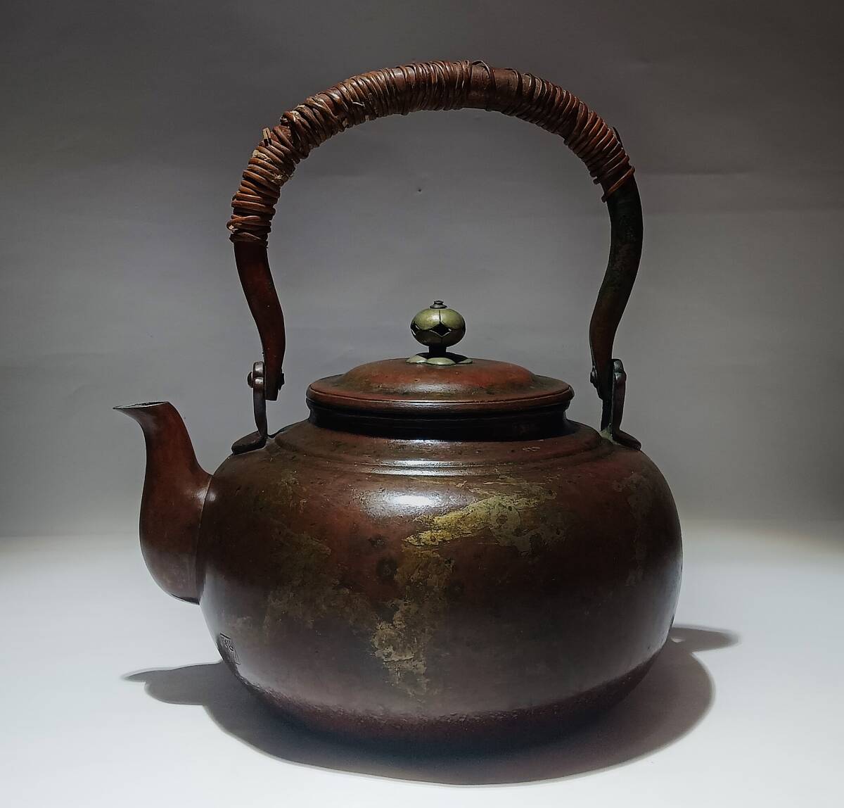 山川堂 鎚起銅器 燕三条 銅製 八角 やかん 銅瓶 新潟 燕 山川堂