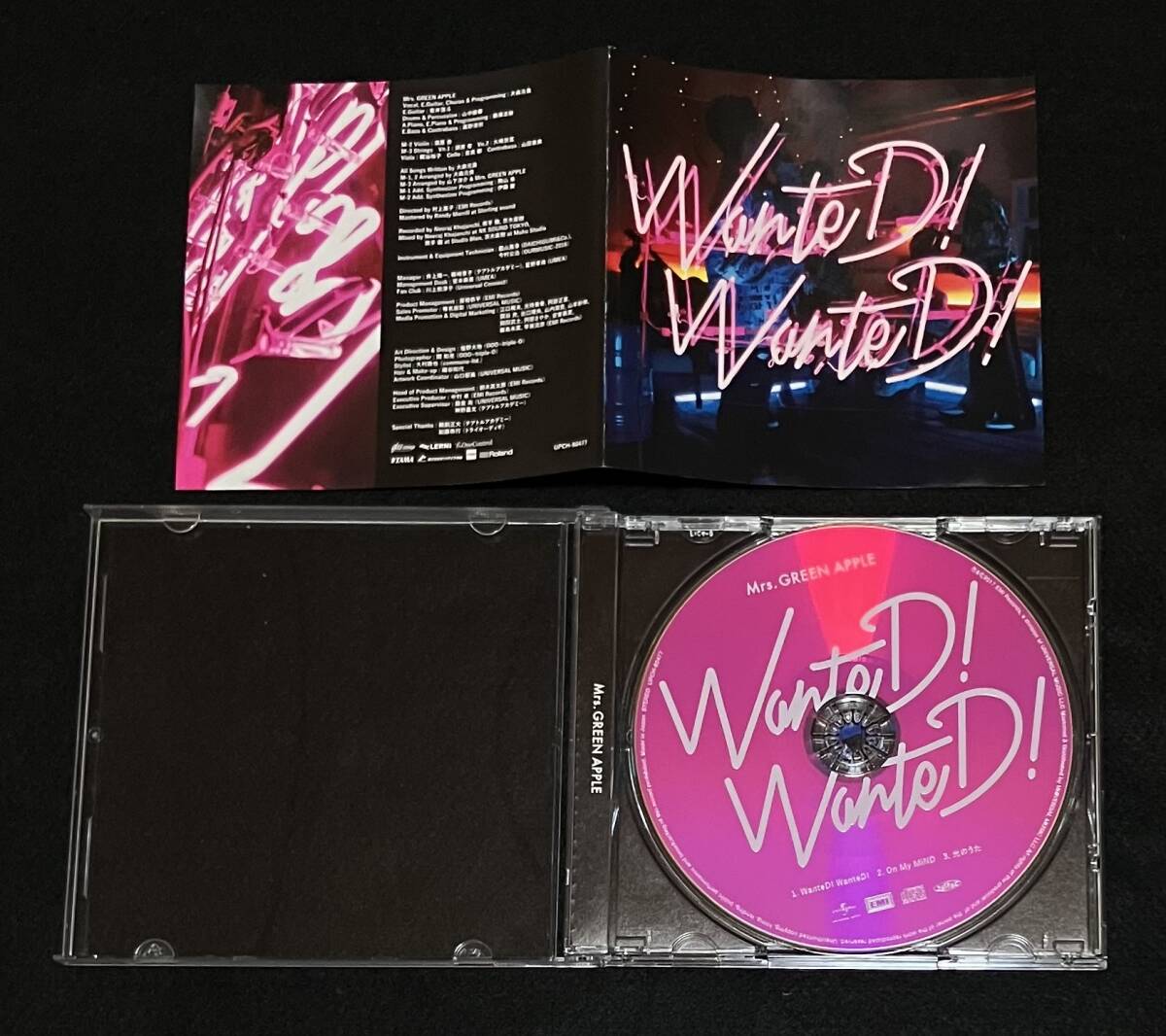 Mrs.GREEN APPLE / WanteD WanteD 初回限定盤 CD+DVD ミセス