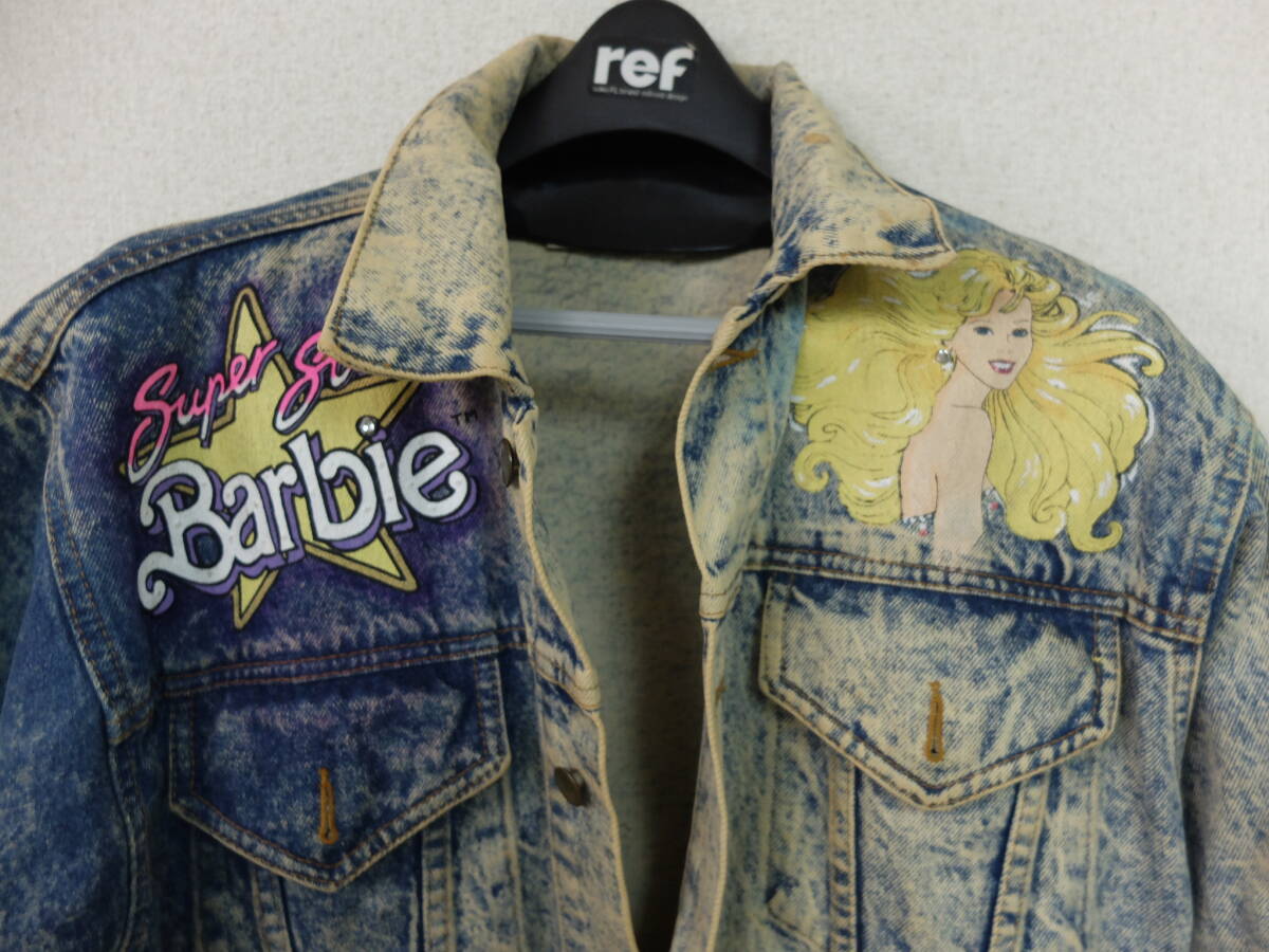 ★☆80sヴィンテージ Barbie　バービーGジャン　XL(16-18)Tony Alamo トニーアラモ？☆★