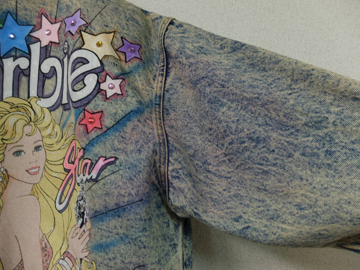 ★☆80sヴィンテージ Barbie　バービーGジャン　XL(16-18)Tony Alamo トニーアラモ？☆★