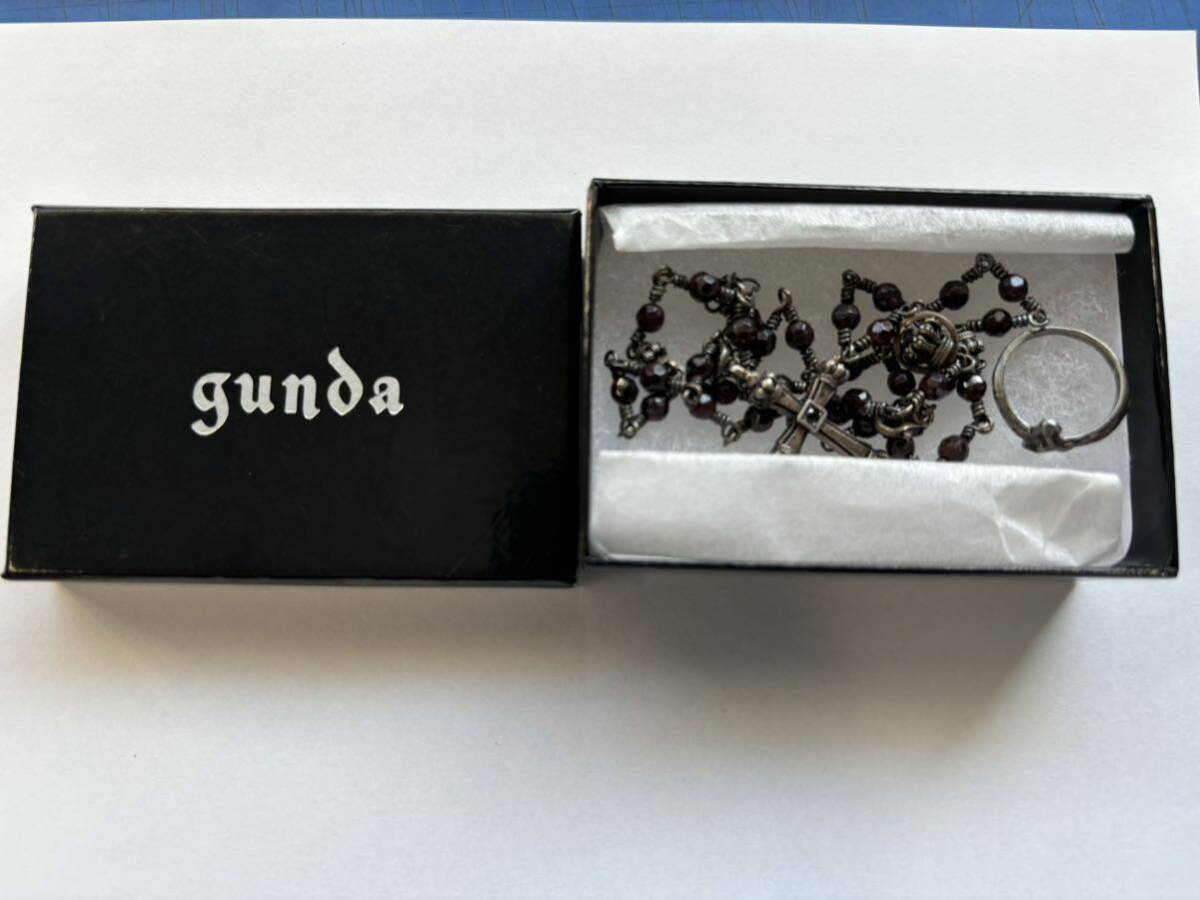 Gunda アクセサリー シルバー リング ネックレス 
