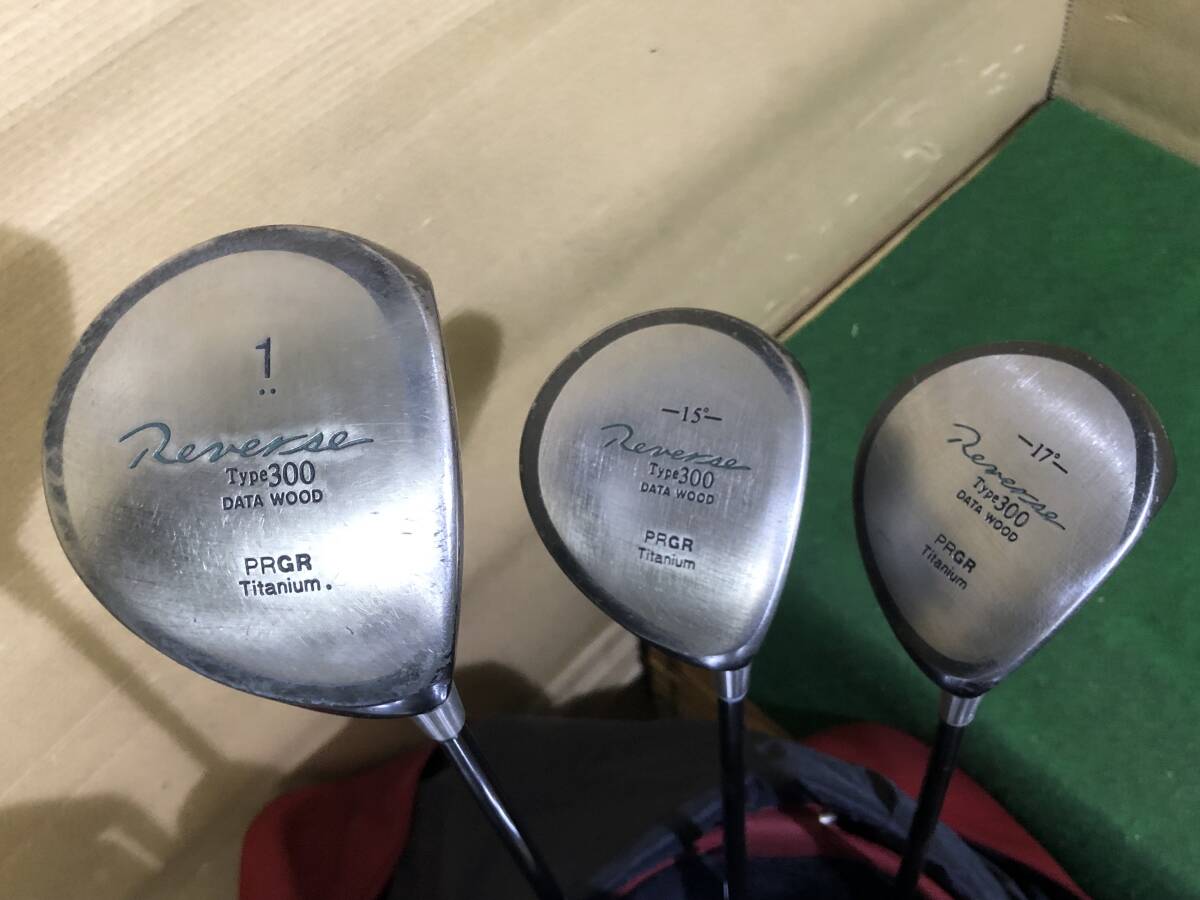 ☆中古ゴルフクラブセット☆PRGR DATA プロギア 14本組〔4767〕※PT/BGは他メーカー