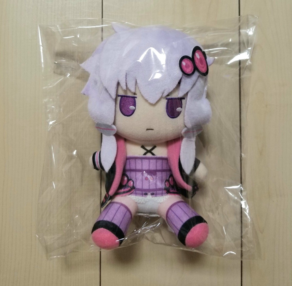 未開封新品】結月ゆかり おすわり ぬいぐるみ VOICEROID2 入手