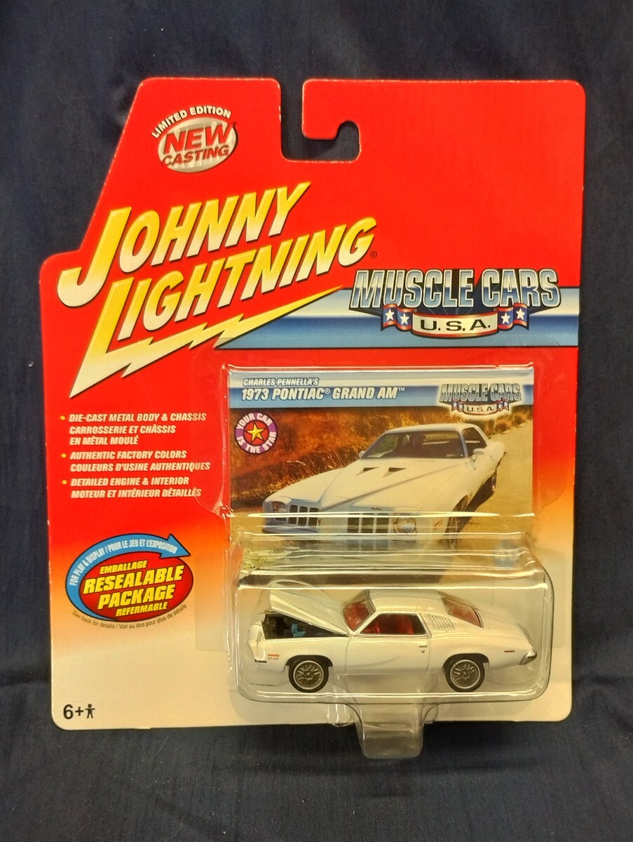 ジョニーライトニング 1/64 73年型 ポンティアック グランド アム マッスルカー JOHNNY LIGHTNING Pontiac Grand Am