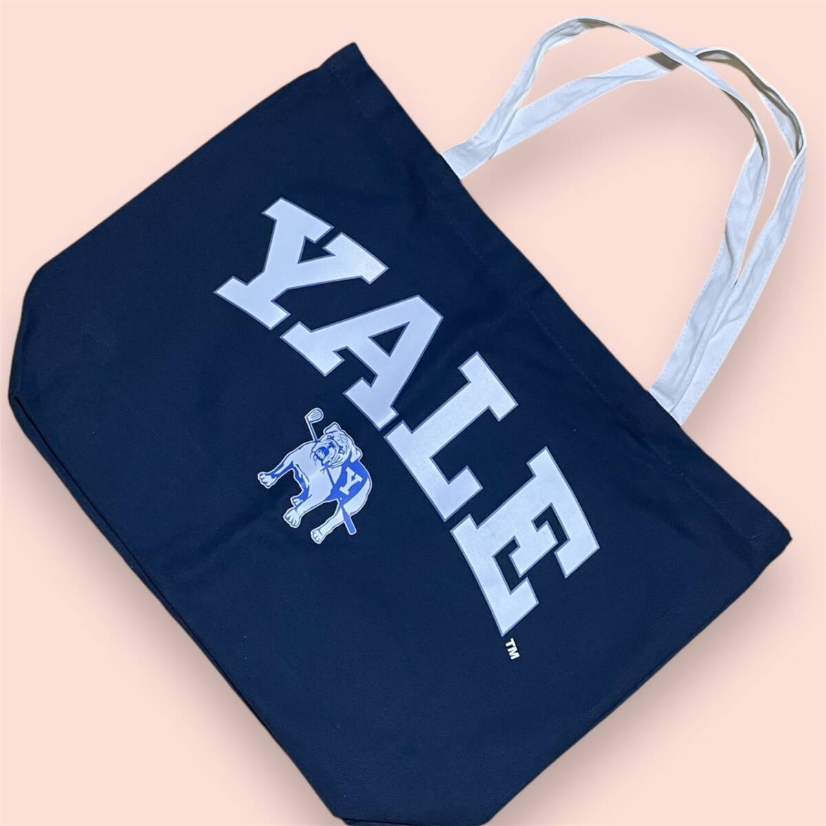 【新品】YALE大学 イェール トラディショナル　キャンバストートバッグ