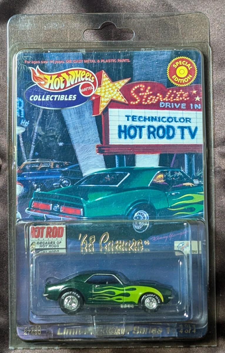 Hot Wheels 2000 Adkin's Collectibles Exclusive Hot Rod Magazine '68 Camaro ホットウィール