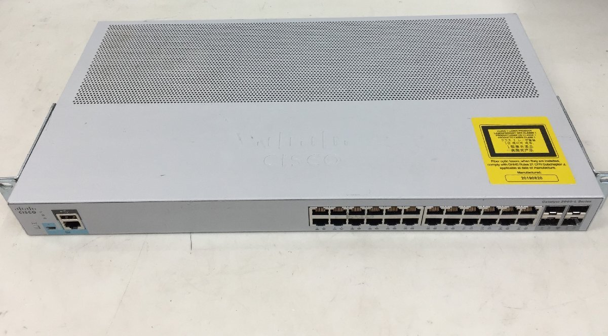 CISCO/Catalyst 2960-L серии /WS-C2960L-24TS-LL электризация проверка только ( труба :2FO-S)