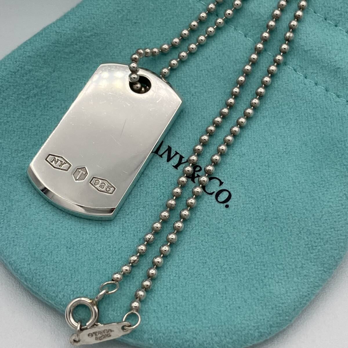 95 700円 ティファニー メイカーズ ID タグ ネックレス 95 700円 ティファニー メイカーズ ID タグ ネックレス