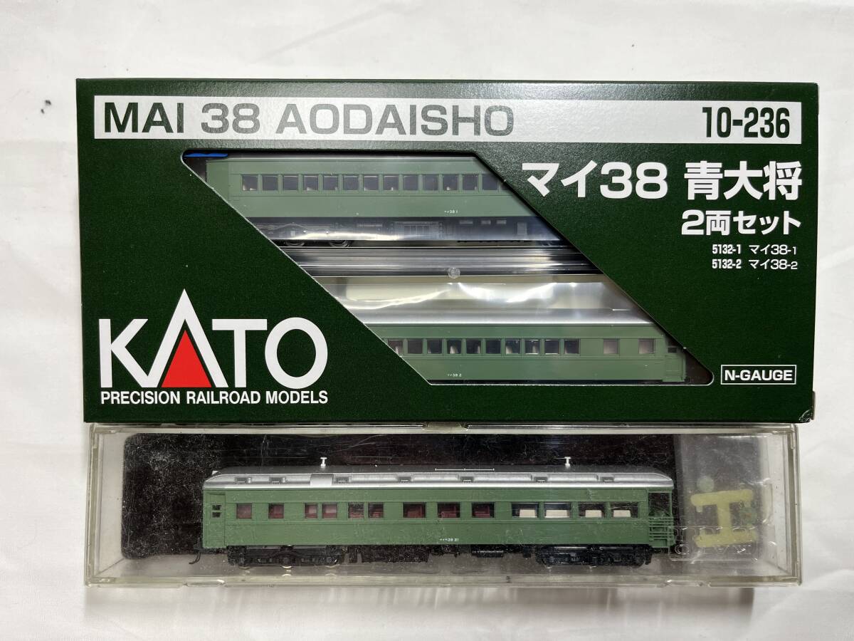 KATO カトー 10-236 マイ38青大将 2両セット+マイテ39-21青 KATO カトー 10-236 マイ38青大将 2両セット+マイテ39-21青