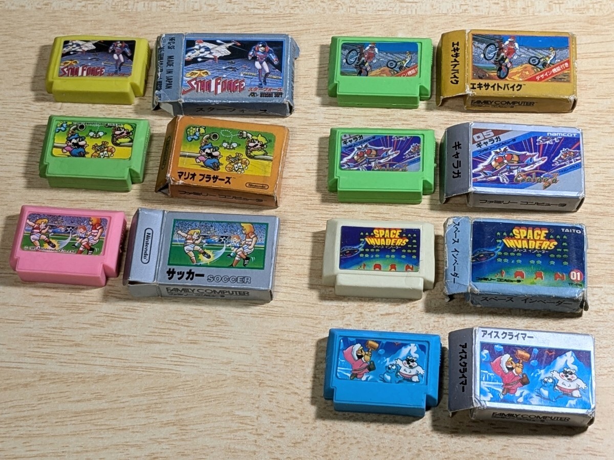 入手困難 ファミコン カセット カートリッジ 型 消しゴム まとめ売り 7個 FC レトロ 昭和 箱サイズ4×3cm位 スターフォース/ギャラガ(スポーツ、その他)|売買されたオークション情報、Yahoo!オークション(旧ヤフオク!) の商品情報をアーカイブ公開 - オークファン(aucfan 入手困難 ファミコン カセット カートリッジ 型 消しゴム まとめ売り 7個 FC レトロ 昭和 箱サイズ4×3cm位 スターフォース/ギャラガ(スポーツ、その他)|売買されたオークション情報、Yahoo!オークション(旧ヤフオク!) の商品情報をアーカイブ公開 - オークファン(aucfan